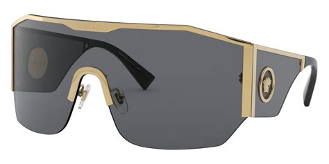 versace ve 2220|Versace™ VE2220 100287 41 Gold Sunglasses .